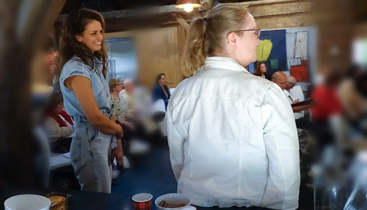 Vorige Live Hypnose Dag: coaches lopen mee